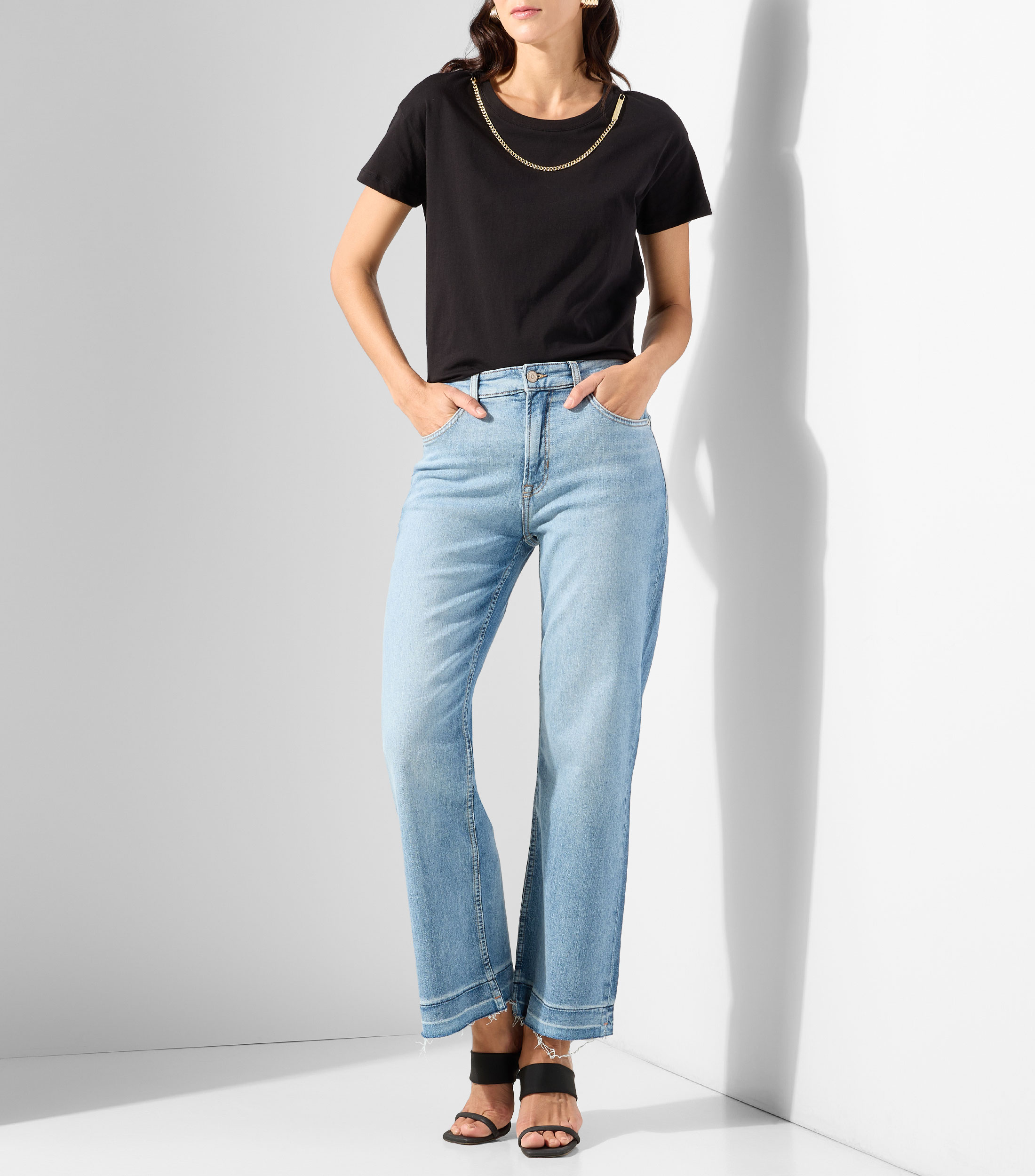 Jeans straight Mujer